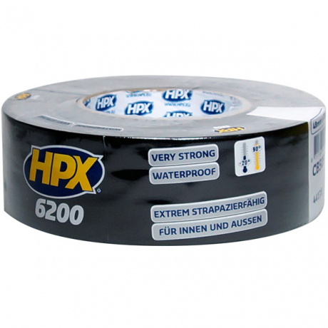 Duct tape HPX 48mm  SCHWARZ