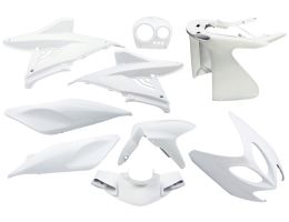 Verkleidungsset 9-Teilig Edge für Yamaha Aerox bis Baujahr 2014 - Weiß