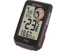 Fahrradcomputer GPS Sigma ROX 2.0 mit Overclamp Butler Lenkerhalterung - Schwarz