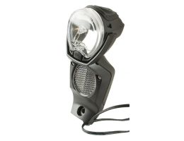 Scheinwerfer Gazelle Light Vision V2 für Nabendynamo - Schwarz 