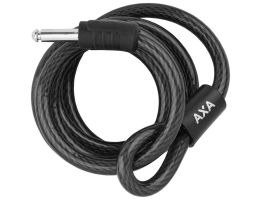 Kabelschloß Axa RLE 150/10 mit Halter - Dunkelgrau