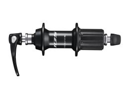 Hinterradnabe 10/11 fach Shimano 105 HB-R7000 - 32 Löcher mit 163 mm Schnellspanner - Schwarz