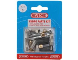 Hydro Teile Kit 5  M8 Elvedes für Hydraulikschlauch 