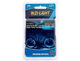 Radbeleuchtung IKZI für 2 Räder - grüne LEDs