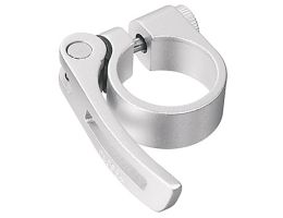 Sattelstützenklemme Ergotec SCQ-080 ø28.6 mm Aluminium mit Schnellverschluss - Silber